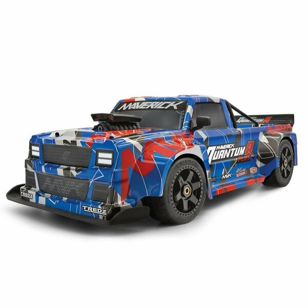 Agilidad 1-8 Scale QuantumR Flux 4S 4WD RTR Race Truck, Blue & Red AG3525485